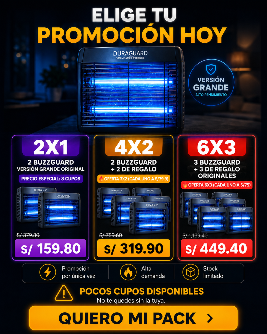 PROMOCION SECRETA  DE UNA SOLA VEZ- VERSIONES GRANDE- CUIDADO CON ESTAFAS