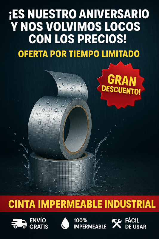 NOS VOLVIMOS LOCOS POR ANIVERSARIO- CINTAS IMPERMEABLES ORIGINALES A PRECIOS DE LOCURA!-ENVIOS GRATIS