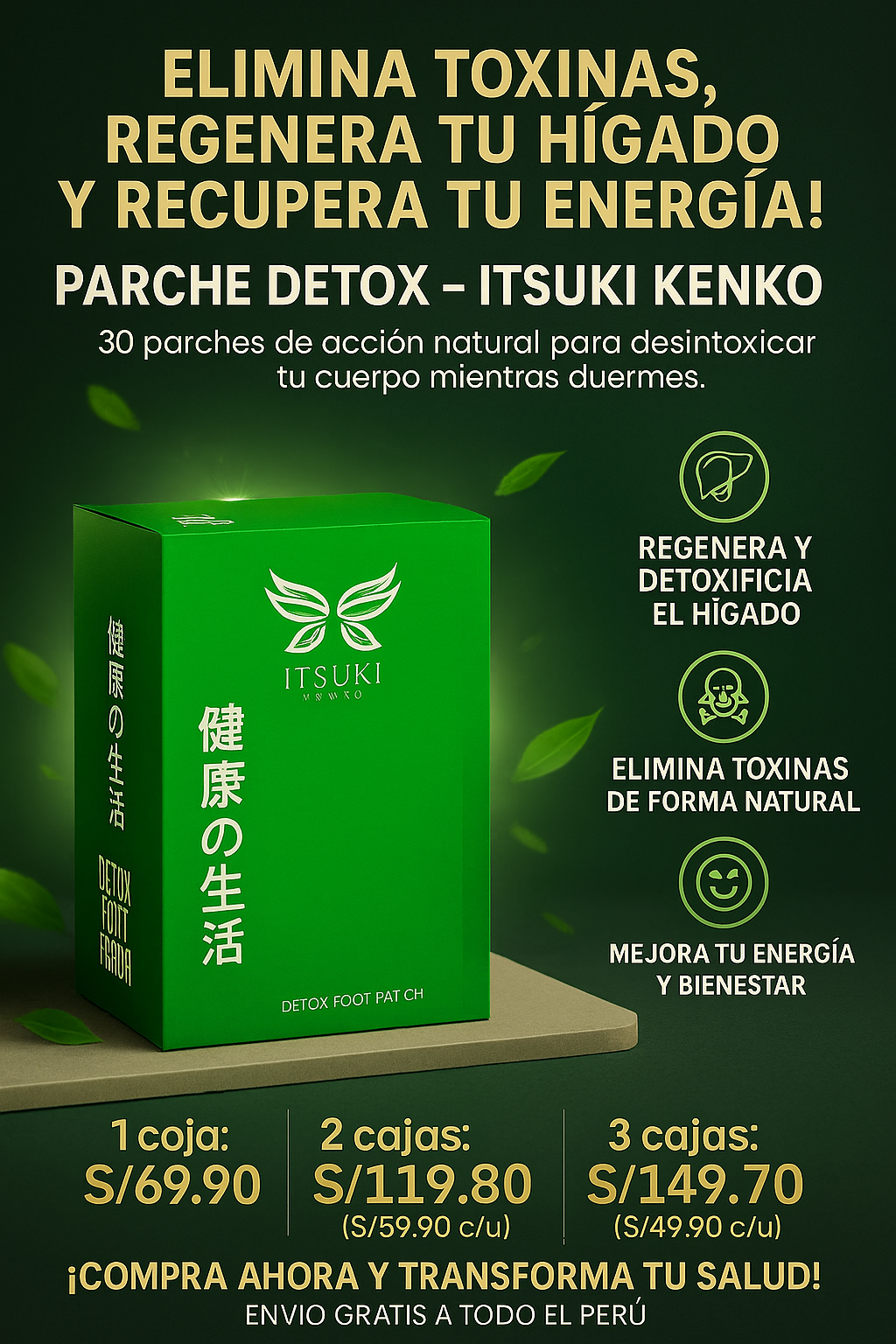 PARCHES ITSUKI IMPORTADO ORIGINAL